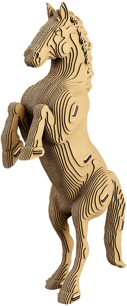 3D пазл картонний Cartonic Кінь CARTHORSE (4820191134676) - зображення 3