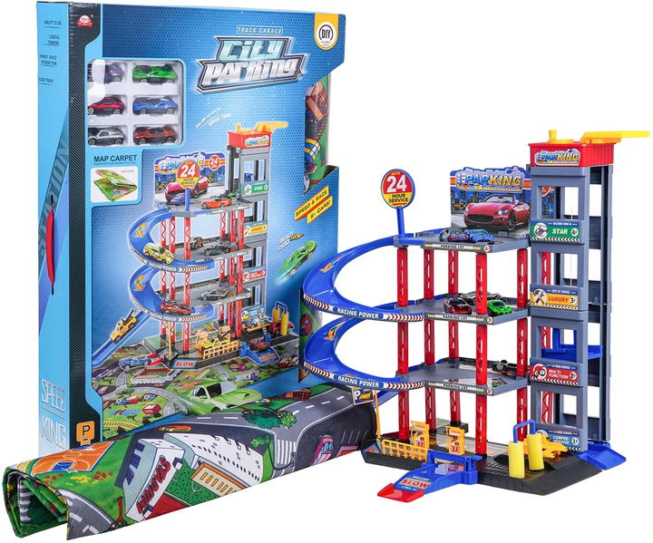 Parking MEGA wielopoziomowy z matą + akcesoria (5903864974638) - obraz 1