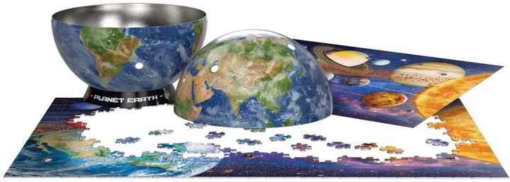 Пазл Eurographics Планета Земля подарункова коробка 550 ел 8551-5862 (628136658621) - зображення 3