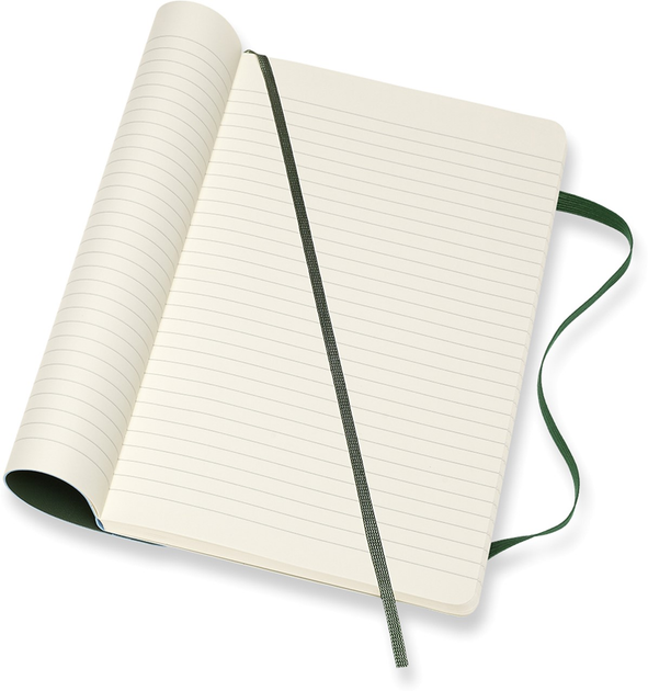 Нотатник Moleskine Classic 13х21 см 192 сторінки в лінійку, м'яка обкладинка Миртовий зелений (8053853600011) - зображення 3