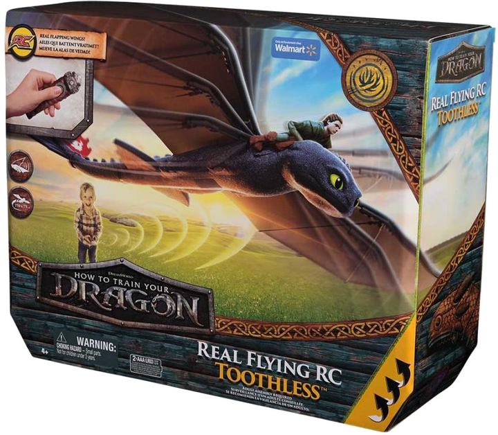 Іграшка на дистанційному керуванні Dragons Як приборкати дракона - Беззубик 6074369 (681147089600) - зображення 11