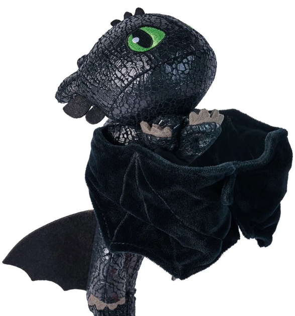Maskotka Spin Master Hug and Glide Dragons Toothless 30 cm (681147066878) - obraz 6
