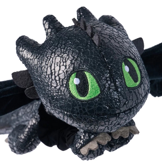 Maskotka Spin Master Hug and Glide Dragons Toothless 30 cm (681147066878) - obraz 7