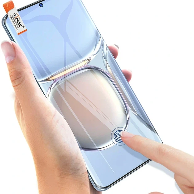 Защитное стекло Mietubl 3D для Xiaomi Redmi Note 14 Pro 5G, 9H, Full Glue, ESD Anti-Static, с изогнутыми краями, черная рамка - изображение 4