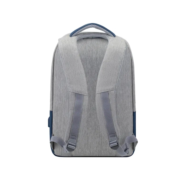 Рюкзак для ноутбука Rivacase 7562 Grey/Dark blue 15.6" - изображение 4