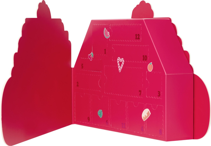 Kalendarz adwentowy Makeup Revolution I Heart Revolution 12 Sleighs Of Christmas 12 szt (5057566872799) - obraz 5