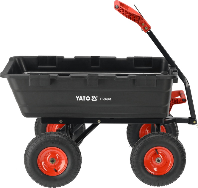 Садовий самоскидний візок YATO YT-86961 - зображення 3