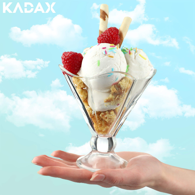 Zestaw pucharków do lodów Kadax 200 ml 6 szt (5903699432013) - obraz 6