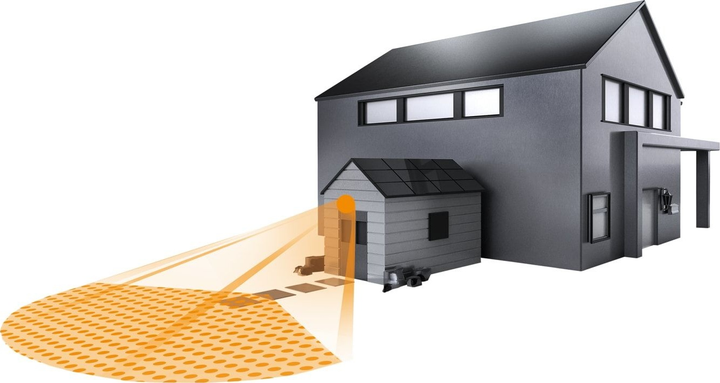 Czujnik ruchu i zmierzchu STEINEL IS-1 500 W IP54 Biały (4007841600310) - obraz 2