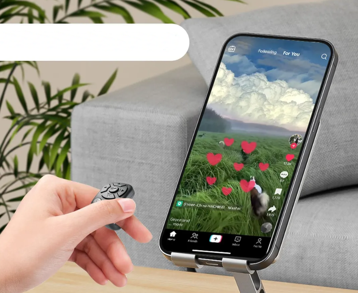 Автоматичний бездротовий Bluetooth клікер-кільце Scrolling Ring Yiser-J6 Black - Фото 6 Автоматичний бездротовий Bluetooth клікер-кільце Scrolling Ring Yiser-J6 Black - изображение 6