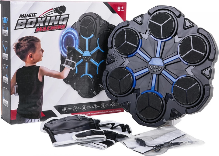 Tarcza do boksu świetlna muzyczna z rękawicami ZGR.3670 (5903864974355) - obraz 6