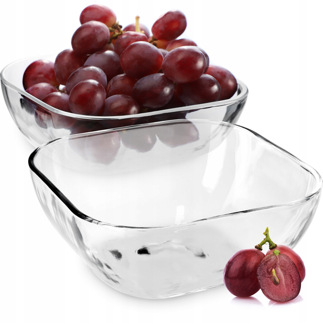 Zestaw misek Kadax Carini szklanych 16 cm 2 szt (5903699478073) - obraz 3