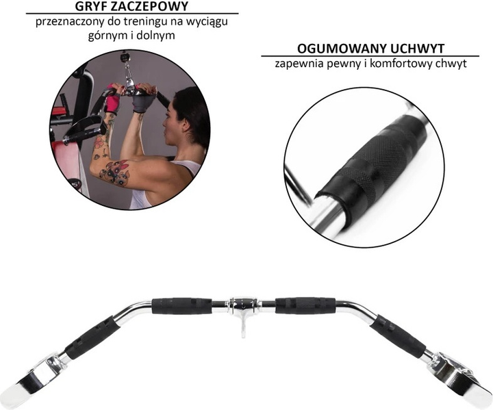 Uchwyt do ćwiczeń HMS UW15 (5907695522556) - obraz 6