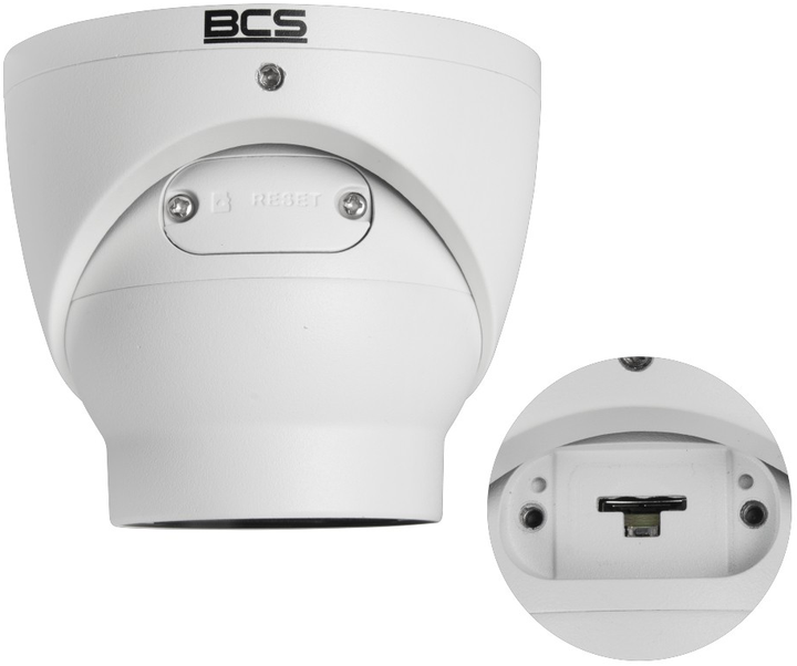 IP-камера BCS BASIC EIP28FSR5-Ai1(2) White (BCS-L-EIP28FSR5-Ai1(2)) - зображення 4