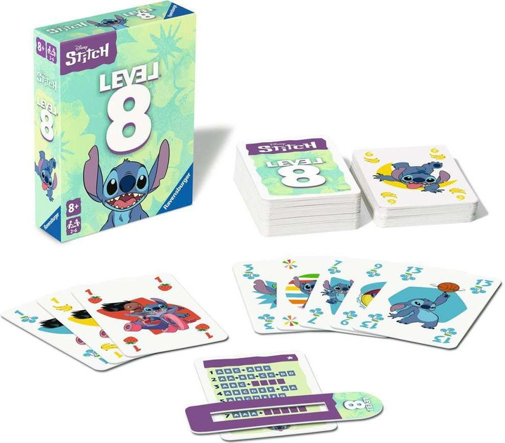 Настільна гра Ravensburger Game Disney Stitch level 8 (англійська версія) (4005556247004) - зображення 3