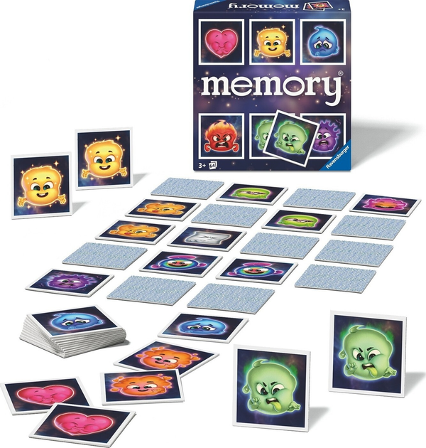 Настільна гра Ravensburger Memory Emotions (англійська версія) (4005556234875) - зображення 2