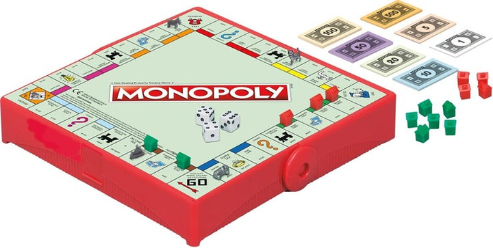 Настільна гра Hasbro Grab and Go Monopoly (англійська версія) (5010996164285) - зображення 5