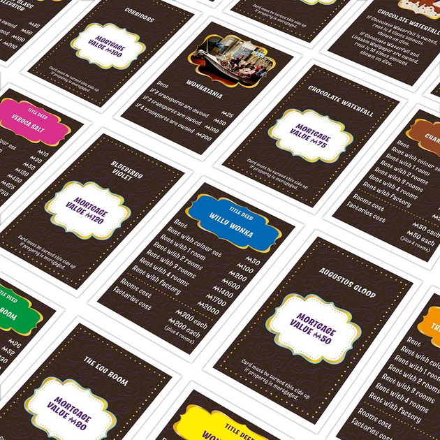 Настільна гра Winning Moves Monopoly Willy Wonka and the Chocolate Factory (англійська версія) (5036905052207) - зображення 4