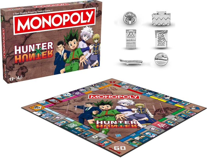 Настільна гра Winning Moves Monopoly Hunter x Hunter (англійська версія) (5036905056588) - зображення 2