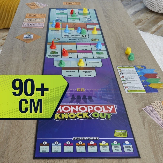 Настільна гра Hasbro Monopoly Knockout (англійська версія) (5010996333773) - зображення 14