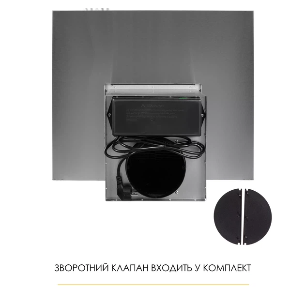 Витяжка Т-подібна WEILOR MIST WTX 68 INOX - изображение 11