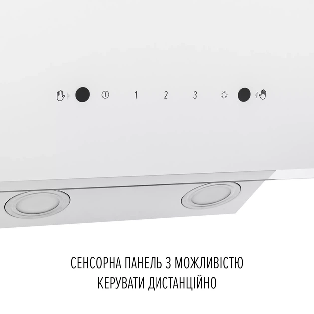Вытяжка декоративная наклонная PERFELLI VIO 5HW BIANCO - изображение 10