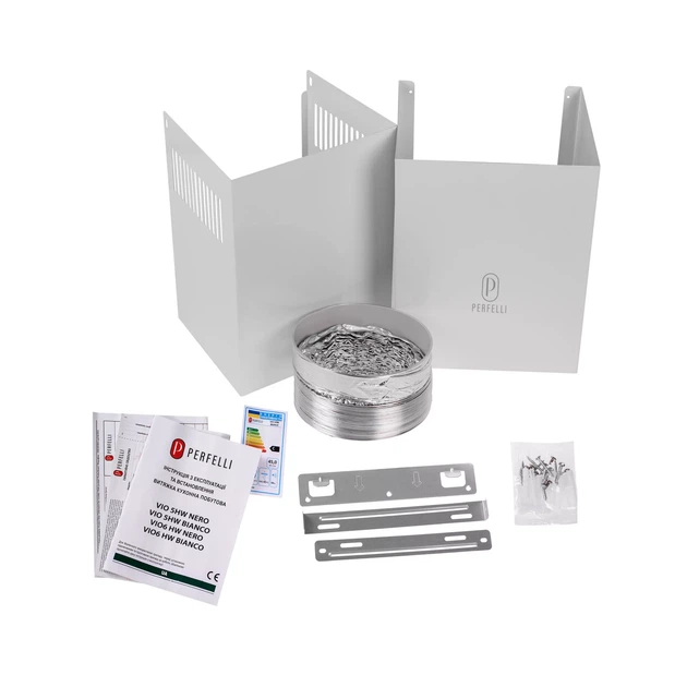 Вытяжка декоративная наклонная PERFELLI VIO 5HW BIANCO - изображение 11