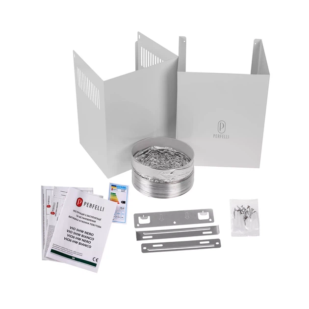 Вытяжка декоративная наклонная PERFELLI VIO 6HW BIANCO - изображение 11