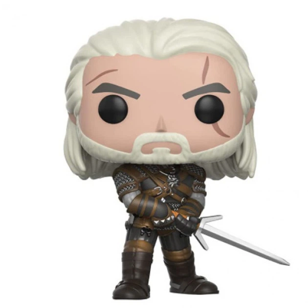 Коллекционная Фигурка Geralt of Rivia Witcher — Геральд из Ривии Ведьмак №149 Белый Волк Каэр Морена - изображение 2