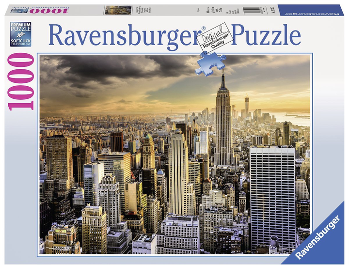 Puzzle Ravensburger Niesamowity Nowy Jork 1000 elementów 12000668 (4005555006688) - obraz 1