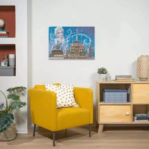 Пазл Ravensburger Disney Castles Ельза 1000 елементів 12000261 (4005555002611) - зображення 3