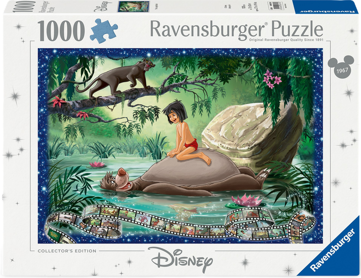 Puzzle Ravensburger Disney Księga dżungli 1000 elementów 12000318 (4005555003182) - obraz 1