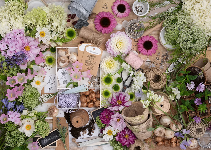 Puzzle Ravensburger Piękne kwiaty 1000 elementów 12000620 (4005555006206) - obraz 2