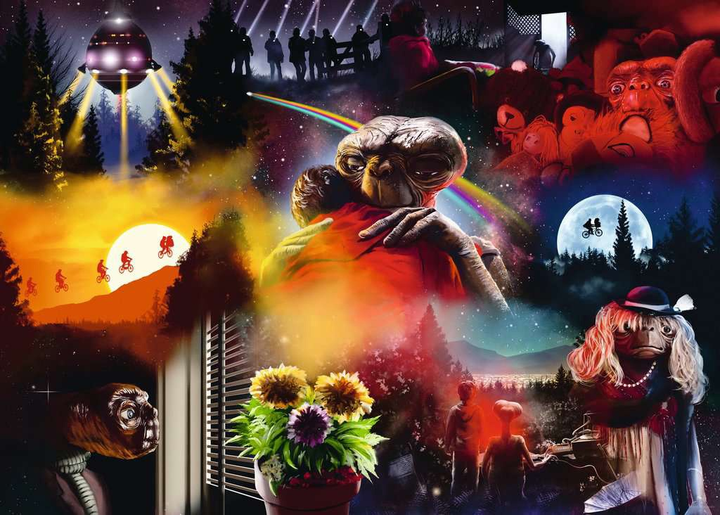 Puzzle Ravensburger Universal Pictures E.T. 1000 elementów 12000188 (4005555001881) - obraz 2