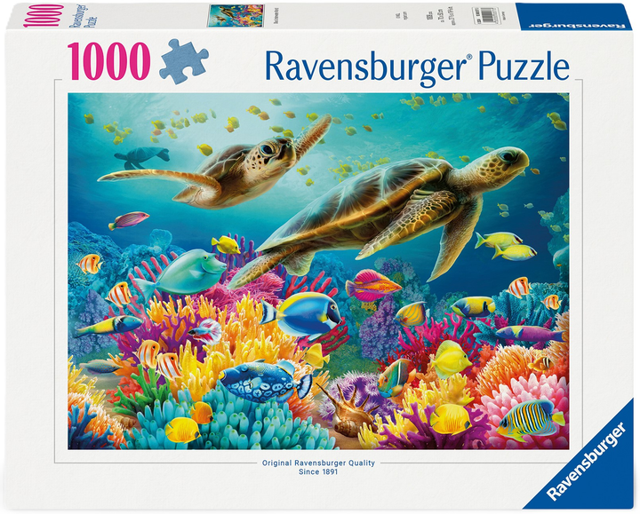 Puzzle Ravensburger Podwodny świat 1000 elementów 12000577 (4005555005773) - obraz 1