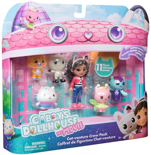 Ігровий набір Gabby's Dollhouse Габбі у кіно: Котопригода 6072633 (681147061118) - зображення 2