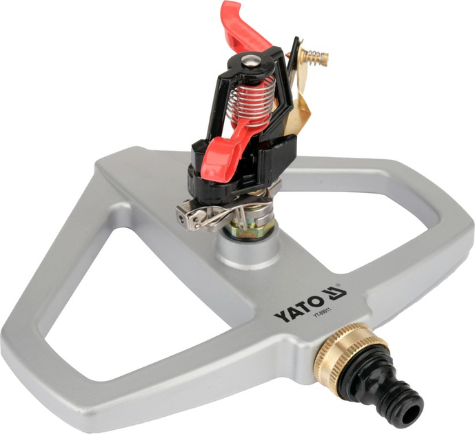 Zraszacz pulsacyjny z podstawą metalową Yato YT-89911 - obraz 2