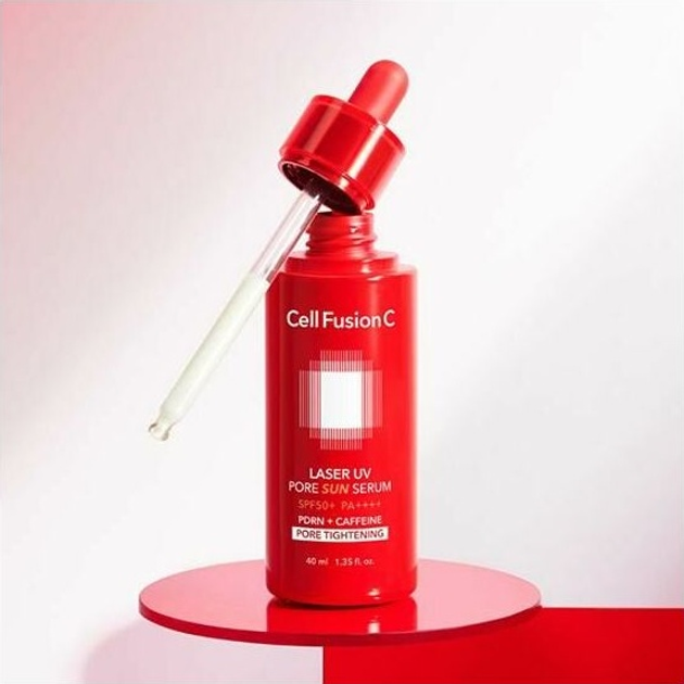 Serum do twarzy Cell Fusion C Laser UV Pore Sun Spf 50+ 40 ml (8809694627720) - obraz 5