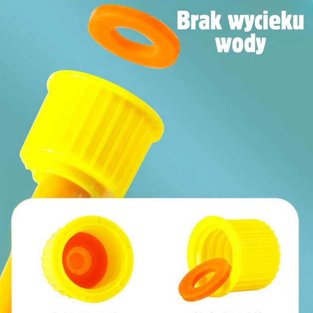 Pistolet na wodę Woopie UFO MONSTER z plecakiem pojemność 2.1 l 504380 (5906280650438) - obraz 3