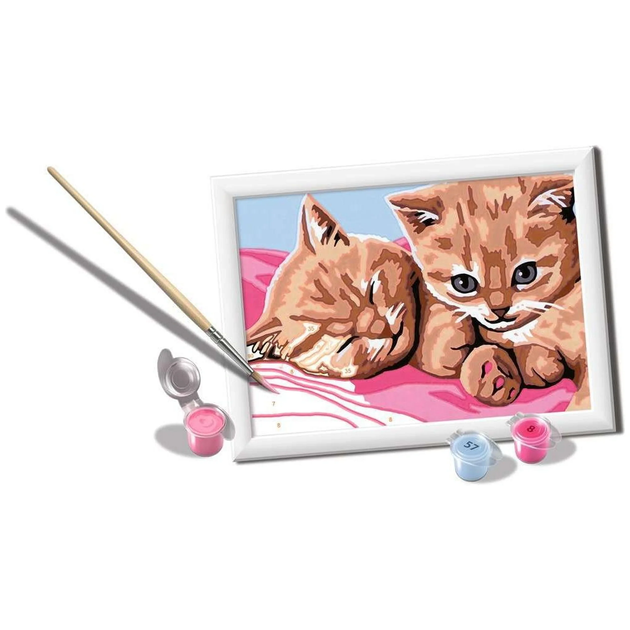 Картина за номерами Ravensburger CreArt Руді кошенята (4005556235629) - зображення 2