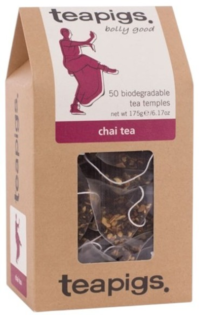 Чай Teapigs Chai Tea 50 пакетиків (5060136753091) - зображення 1