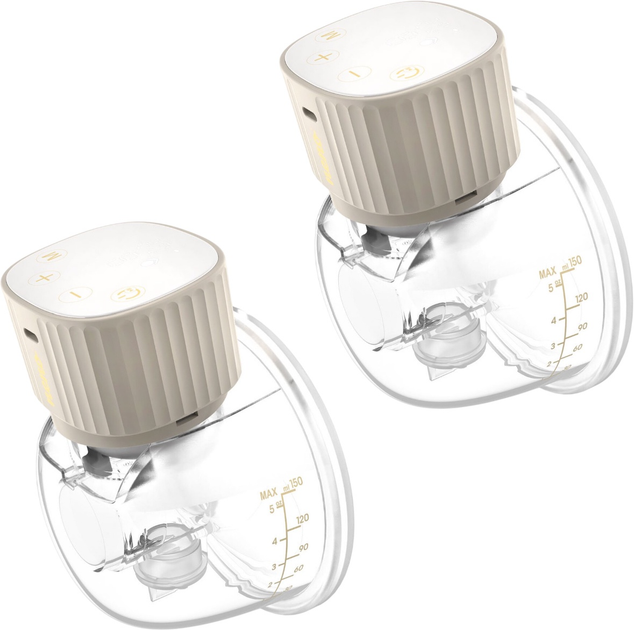 Laktator elektroniczny Neno Vento Twin trójfazowy bezprzewodowy 2 x 150 ml (5902479676258) - obraz 5