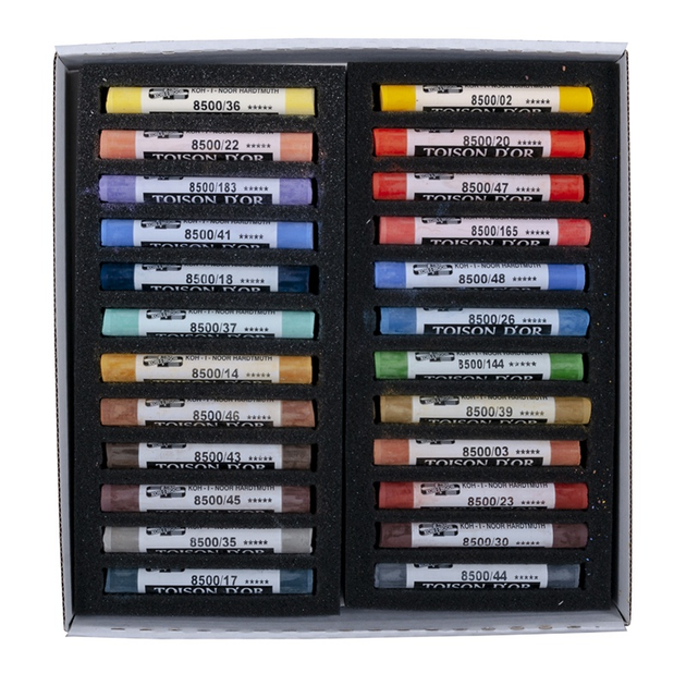 Крейда-пастель суха м'яка Koh-i-Noor Toison D'or 48 кольорів 8516 (8593539129202) - зображення 2