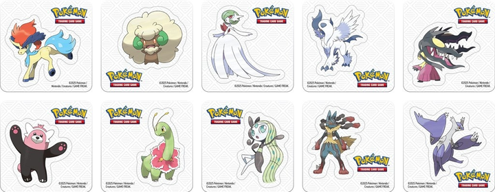 Набір карток колекційних Pokemon TCG Poke Ball Tin 2025 6 шт Випадкові коліри (ZES196214117792) - зображення 13