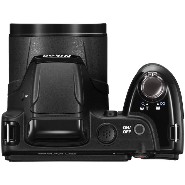 Nikon Coolpix L320 Black (VNA340E1) купить на ROZETKA | Отличная