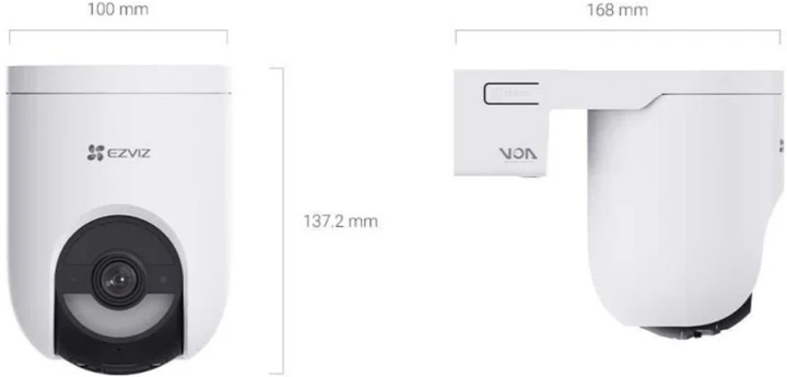 Kamera IP Ezviz HB8c White (CS-HB8c) - obraz 2