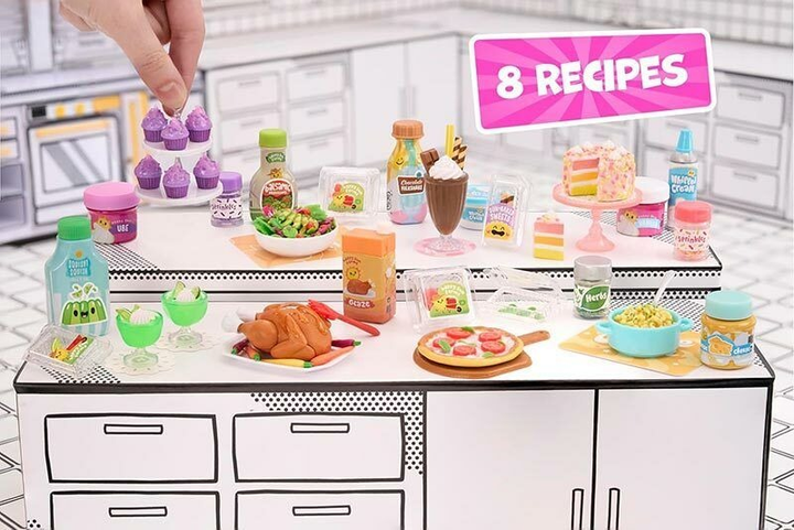 Zestaw zabawkowy MGA's Miniverse Make It Mini Mega Buffet 60 elementów 541301 (0035051541301) - obraz 5