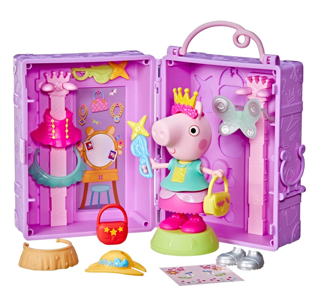 Набір ігровий Peppa Pig Гардероб для одягання Пеппи 3408163 (5010996308078) - зображення 2