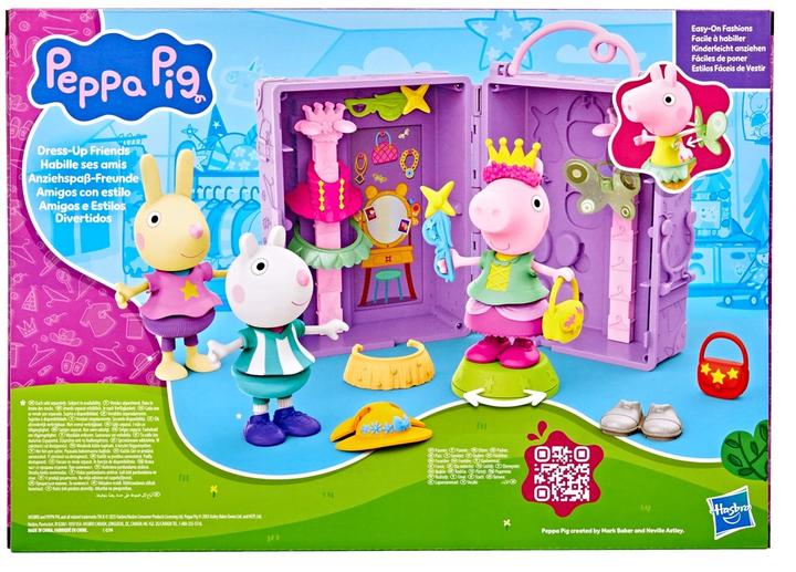 Набір ігровий Peppa Pig Гардероб для одягання Пеппи 3408163 (5010996308078) - зображення 6