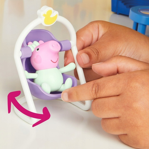 Набір ігровий Peppa Pig Великий будиночок Пеппи 80 см + фігурки та аксесуари G0508 (5010996308092) - зображення 10
